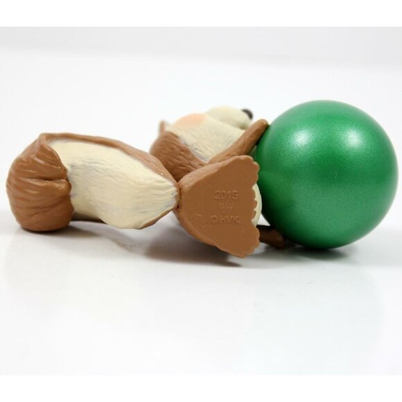 Hallmark Keepsake 2015 Nephew Squirrel w/Green Ball Christmas Ornament w/Box - Picture 4 of 7